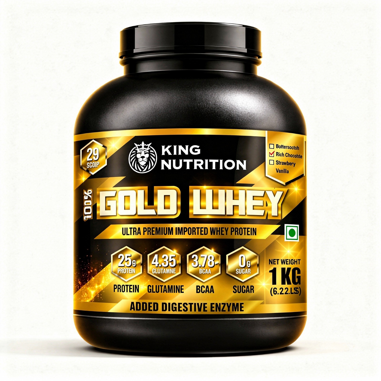 GOLD WHEY PROTEIN ISOLATE 